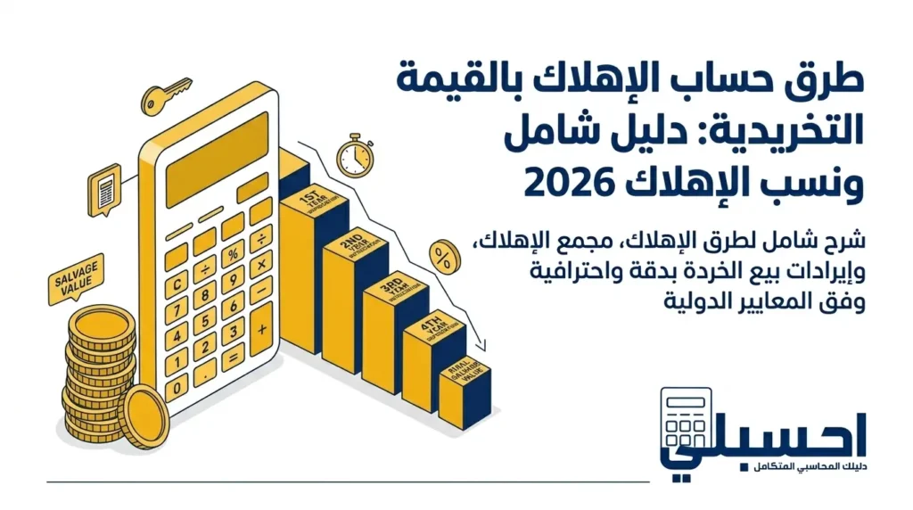 حساب الإهلاك بالقيمة التخريدية