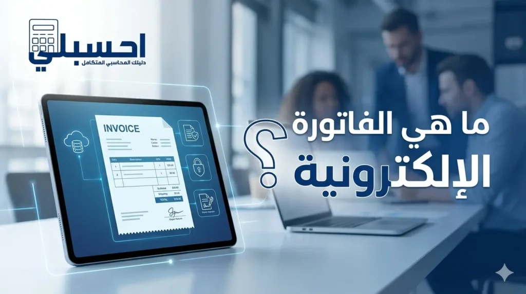 ما هي الفاتورة الإلكترونية